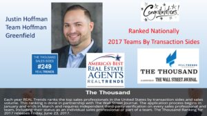 Read more about the article 2017 Team Hoffmann Ranked Nationally By Real Trends