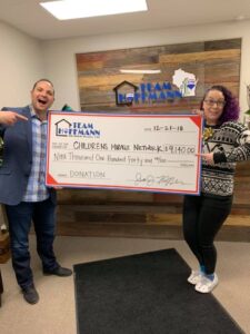 Read more about the article Team Hoffmann Makes Annual Donation To Children’s Miracle Network