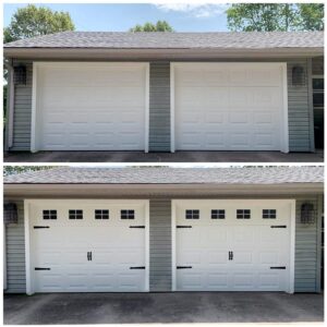 Read more about the article This 5 Minute DIY Garage Door Makeover is Under $50 and adds Great Curb Appeal!