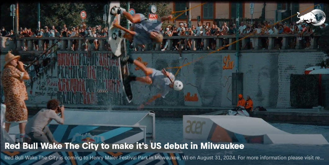 Read more about the article Red Bull Wake The City to make it’s US debut in Milwaukee!