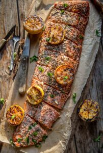 Read more about the article NON=Egg Protein Option #6 Smoked Salmon and #7 Lentils
